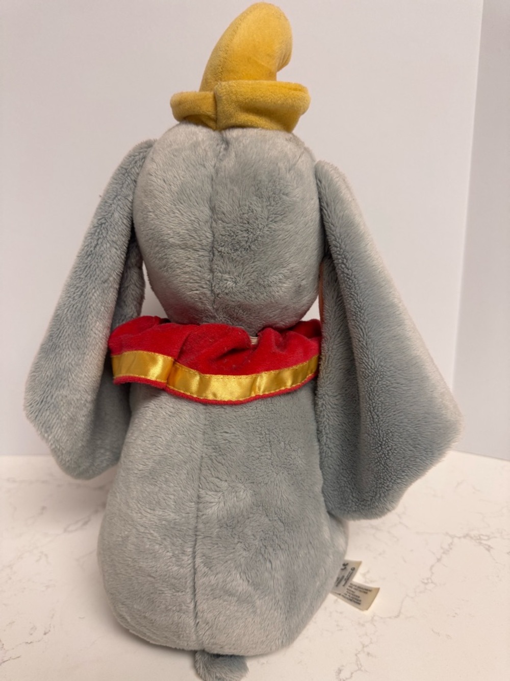 Disney Dumbo Plush Elephant Stuffed Animal Large Red Yellow Hat - Picture 2 of 4